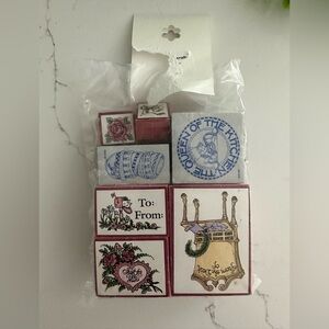 ME Ink MARY ENGELBREIT Rubber Stamping Set Quantity 15 in package  Vintage